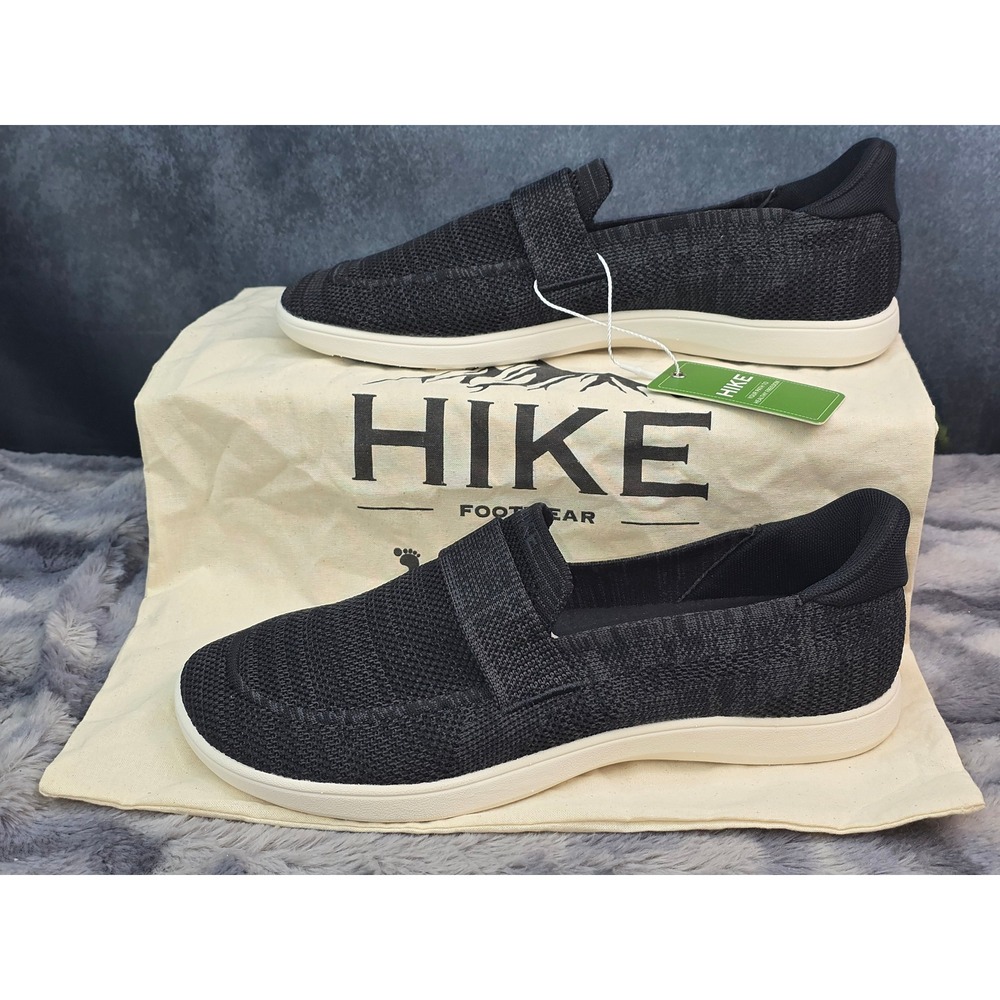 NWT Hike Footwear Valenza Loafer Black Barefoot Slip On Women EU 37 Size 6.5